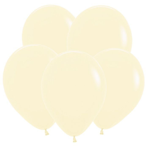 Шар 12" Нежно-желтый, Пастель Матовый (Макаронс) / Yellow 620 Sp