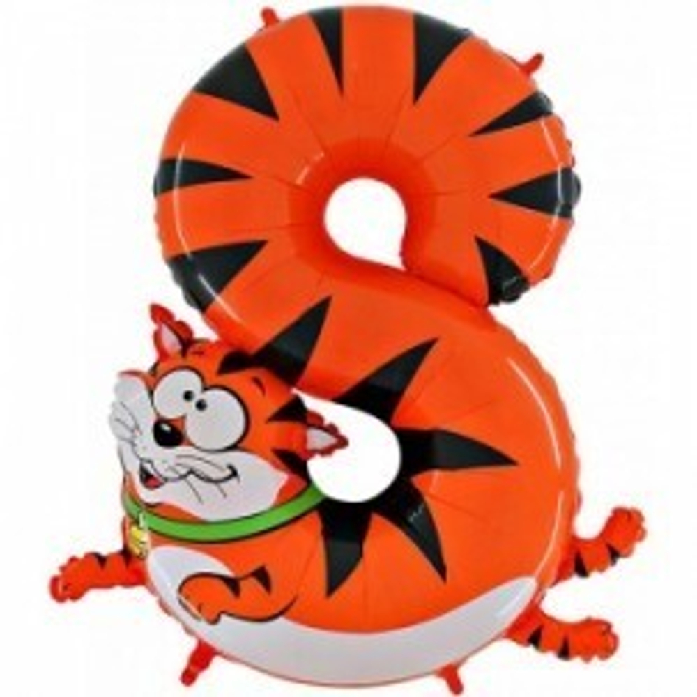 Г ЦИФРА 8  36" Кот