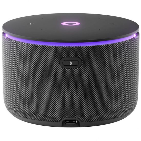 Умная колонка Яндекс Станция Мини 3 Про с Алисой и Zigbee, черный