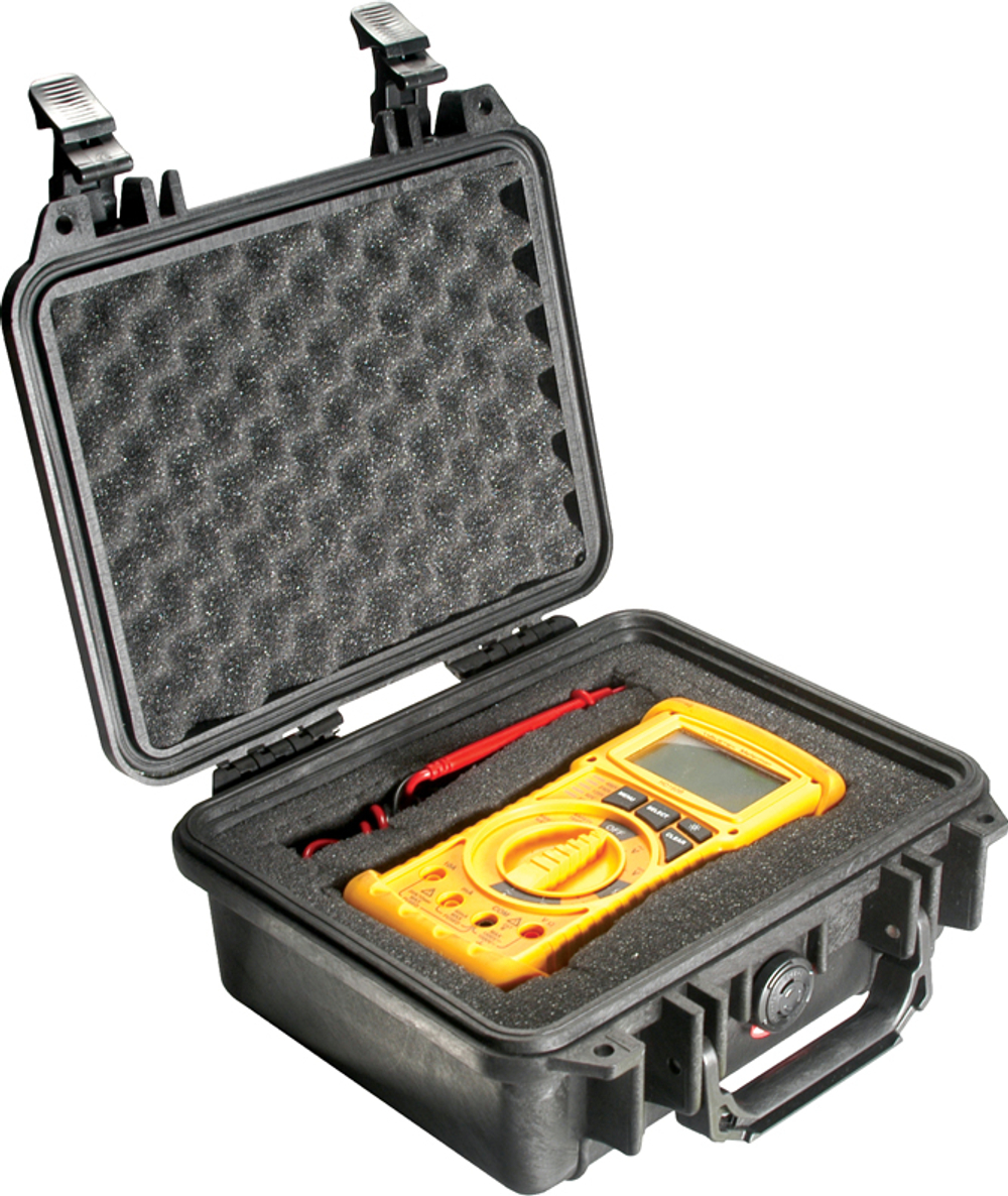 Защитный кейс Peli™ 1200 черный с поропластом