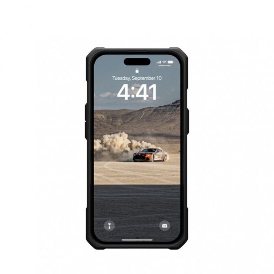 Чехол Uag Monarch для iPhone 15 Plus 6.7", цвет карбон (Carbon Fiber)