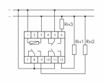 Реле промежуточное (электромагнитное) PK-3P-12 12В AC/DC 3х8А 3P