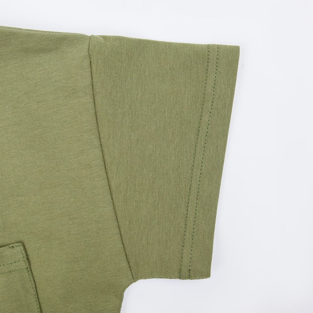 Футболка базовая "Хаки" подростковая