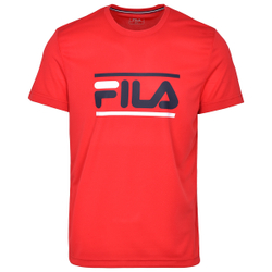 Мужская теннисная футболка Fila Emilio — fila red