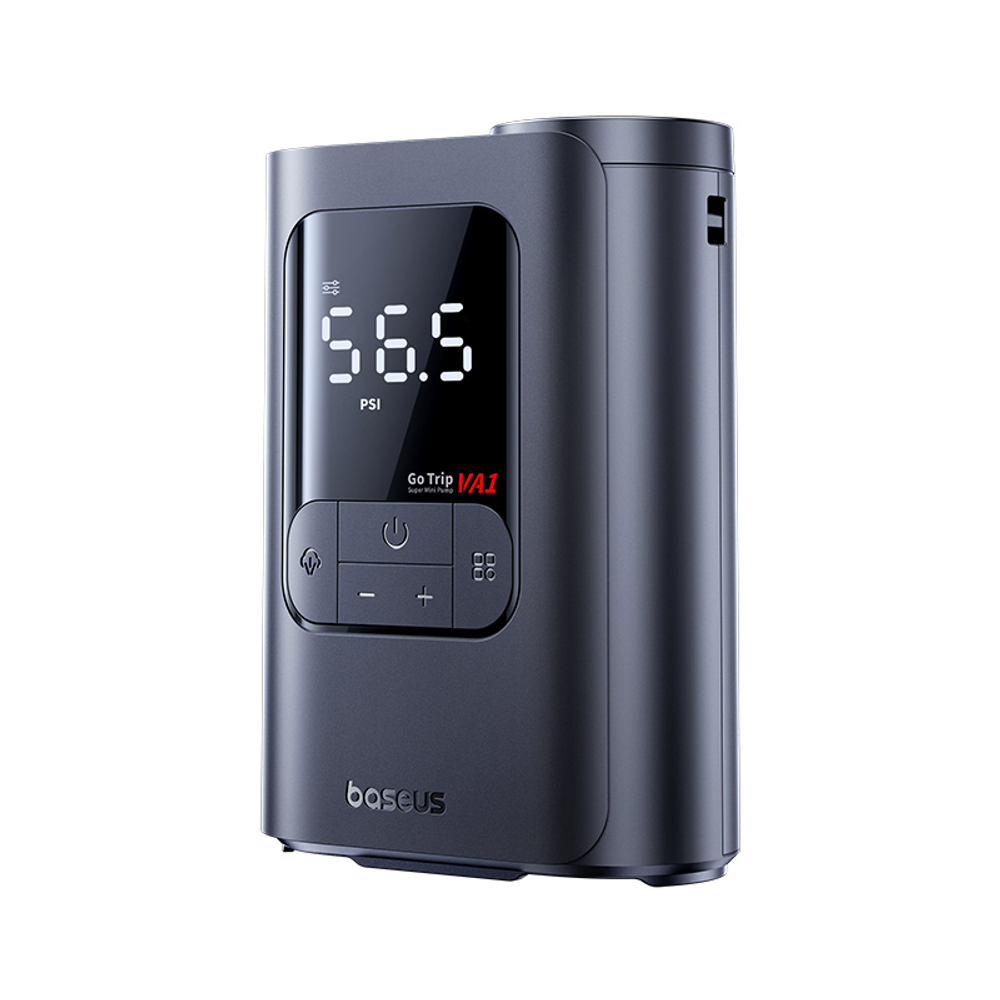 Автомобильный компрессор Baseus GoTrip VA1 Super Mini Wired Inflator 22-Cylinder