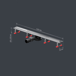 Трап для душа линейный, универсальный затвор Slim line, 80 см AM.PM MasterFlow W01SC-S11-080-05SB