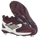 Adidas ICON 8 Low Top Upper Height Abrasion Resistant Function Classification Baseball Shoes Men"s Red