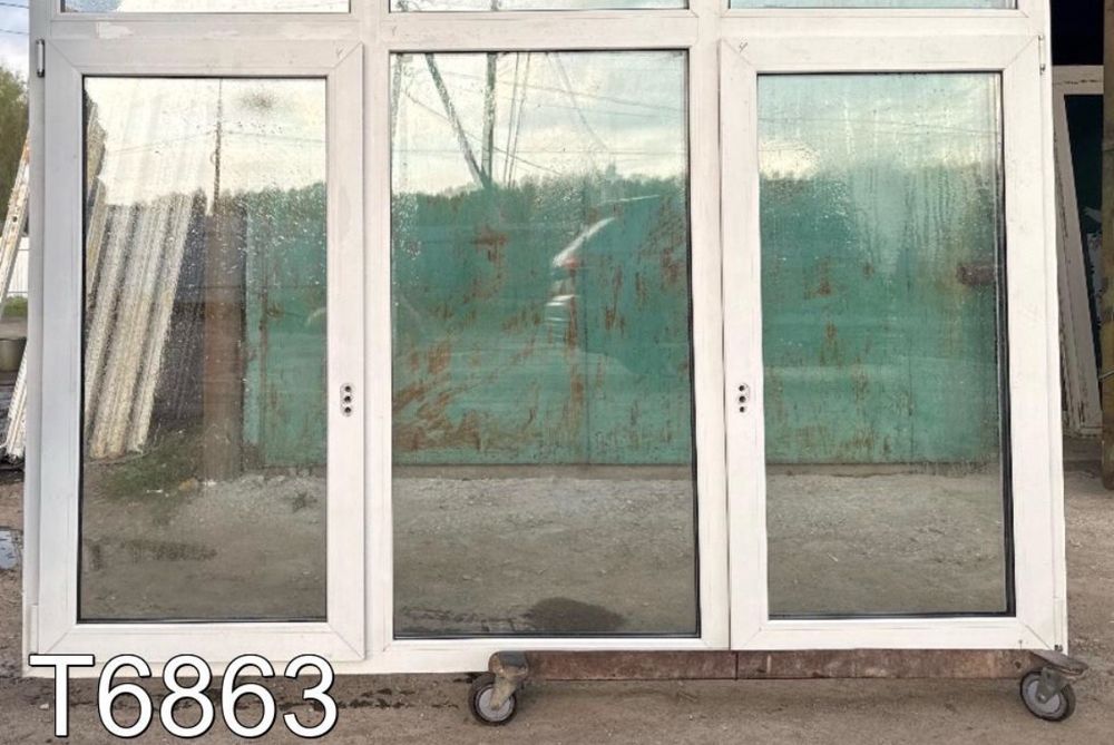 Окно Пластиковое Б/У 1370(в) x 2140(ш)