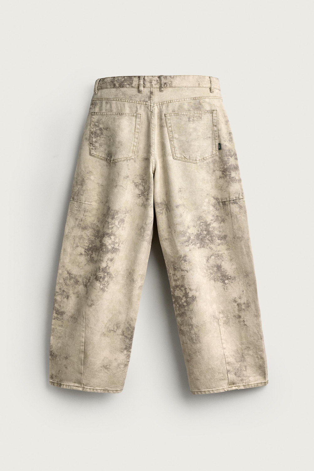 БРЮКИ BARREL FIT НА КУЛИСКЕ — ZARA