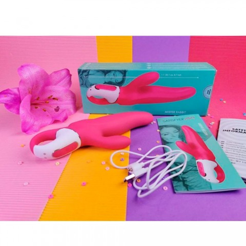 Вибратор-кролик Satisfyer Vibes - Mr. Rabbit, 22 см