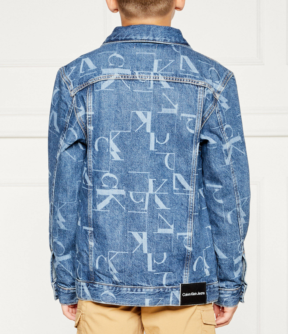 Джинсовая куртка Radiant Calvin Klein Jeans - темно-синий(IB0IB02167)
