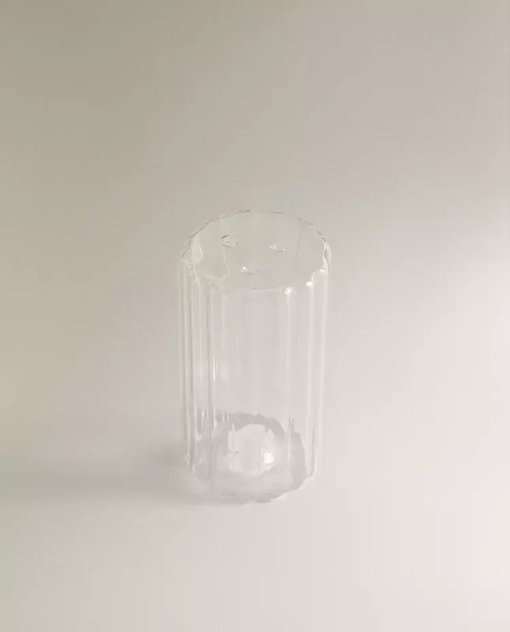ZARA HOME СОЛОНКА ИЗ ТЕРМОСТОЙКОГО СТЕКЛА, ПРОЗРАЧНЫЙ