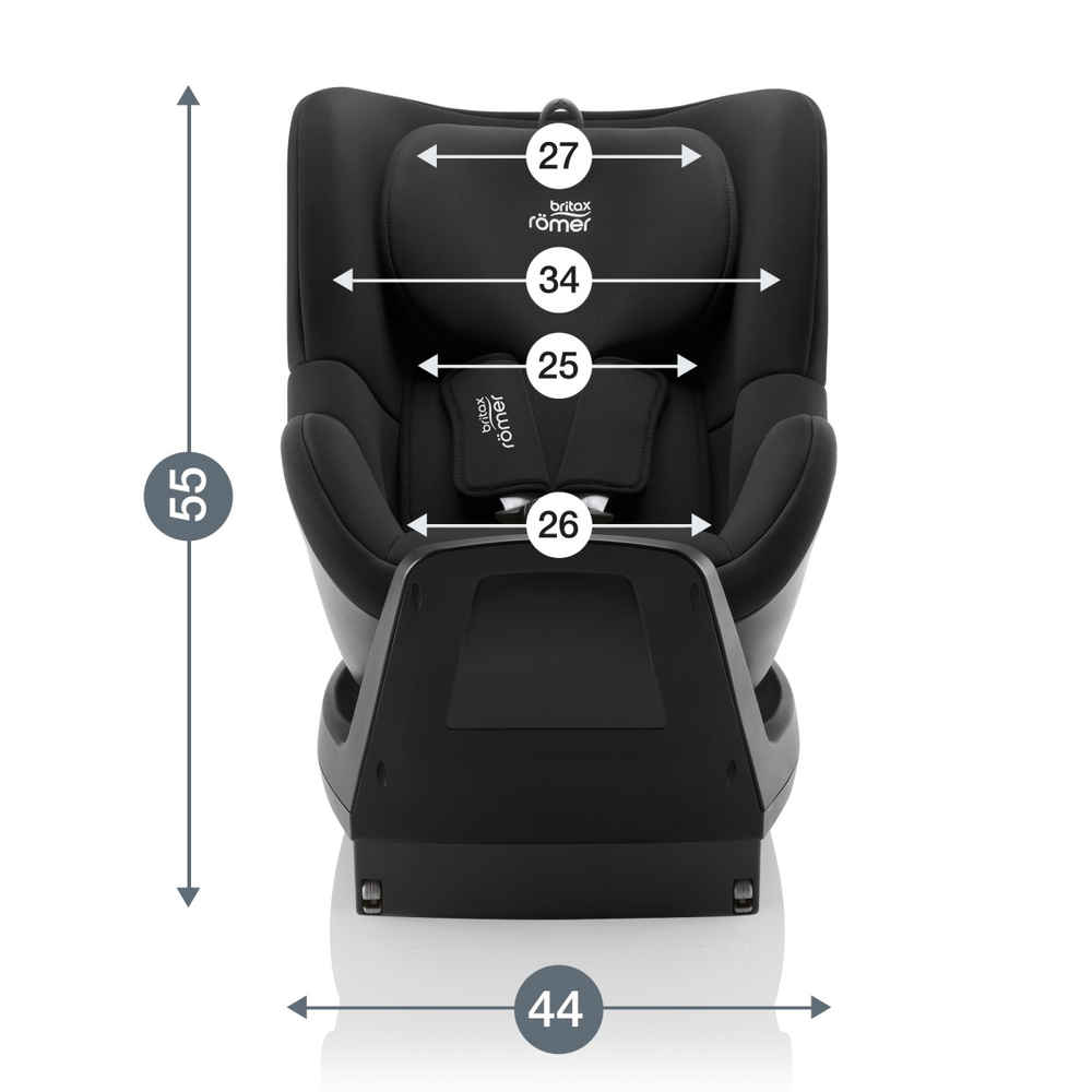 Автокресло Britax Roemer Dualfix Plus (0-18 кг), Space Black