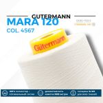 Нитка Gutermann Mara 120 (5000 метров), 1 боб., универсальная | 4567 топленое молоко