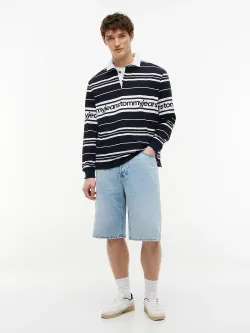 Шорты джинсовые мужские TOMMY JEANS THEO BAGGY SHORT BJ6