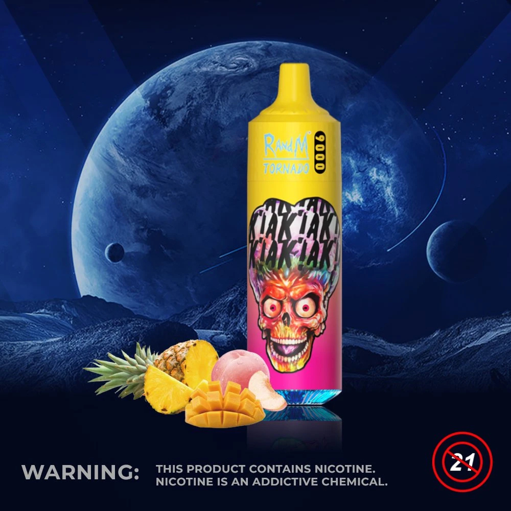 RandM Tornado 9000 - Peachy Mango Pineapple (5% nic)