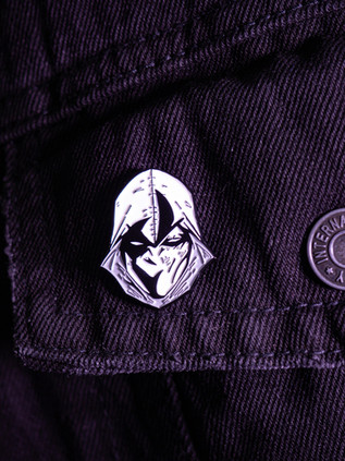 Металлический пин "Moon Knight"