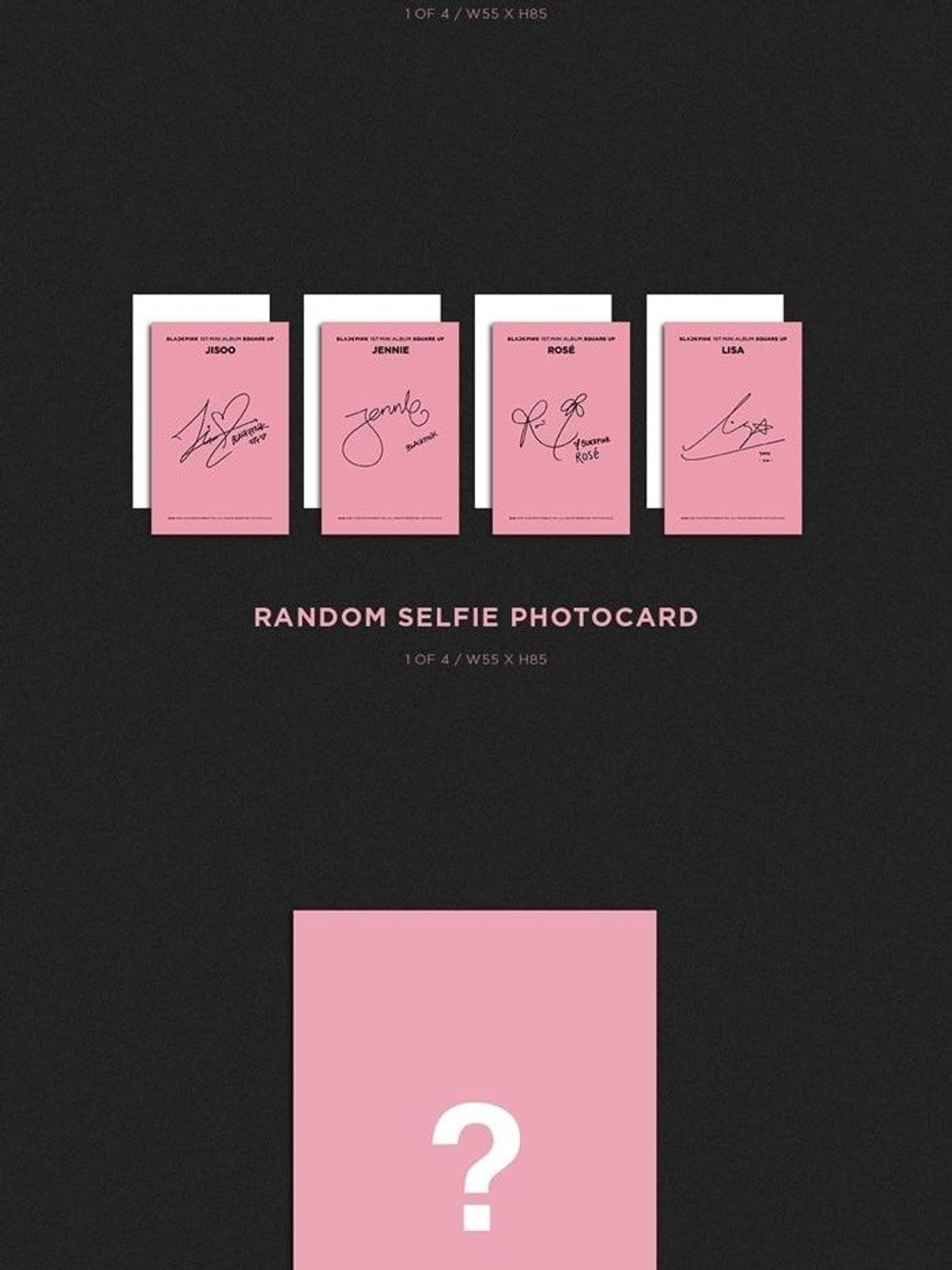 Альбом BLACKPINK - Square Up 1st Mini Album RANDOM Version
