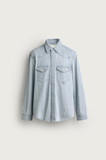 ДЖИНСОВАЯ РУБАШКА REGULAR FIT — ZARA · 6987/370