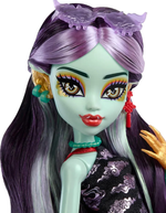 Кукла Монстер Хай Джинафаер Лонг с питомцем 3 поколение | Monster High Jinafire Long with Pet HYV58 g3 кукла-персонаж 6+