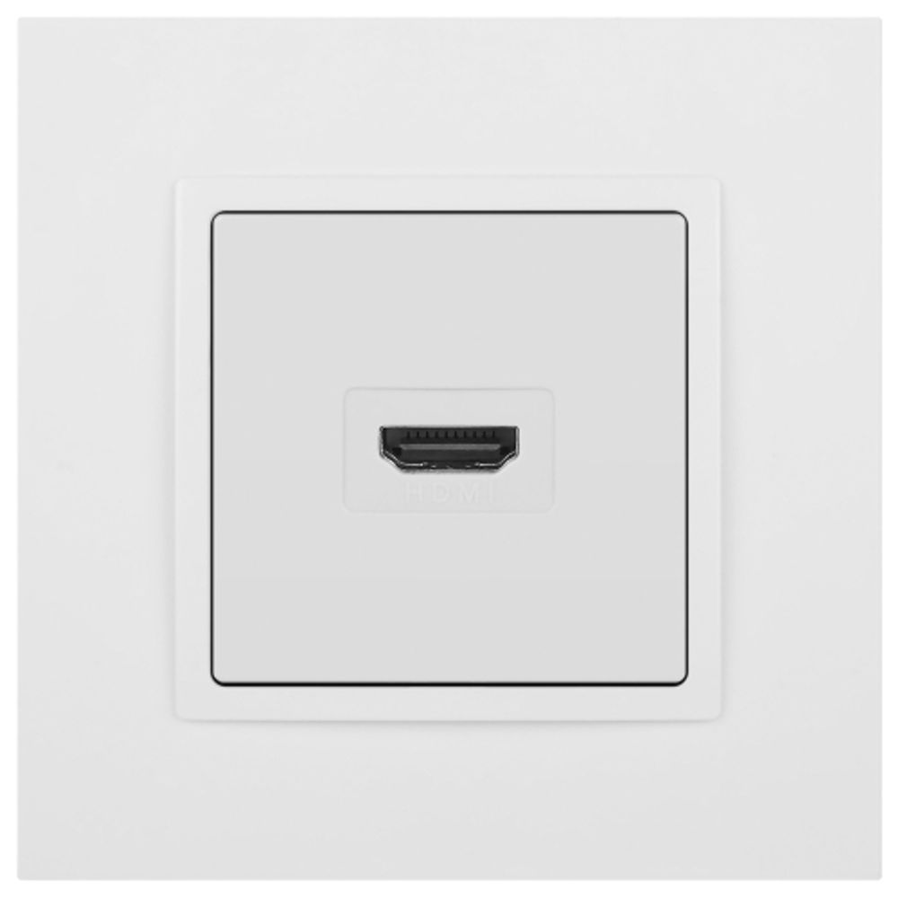 Розетка ЭРА Elegance 14-3114-01М HDMI белый матовый | Эра Elegance