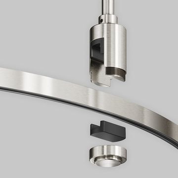 Шинопровод полукруг 650мм TRX154-SR-D650-PT платина Busbar trunkings Flarity Maytoni
