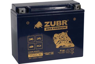 24Ah ZUBR BIKE PREMIUM YTX24L-BS R+