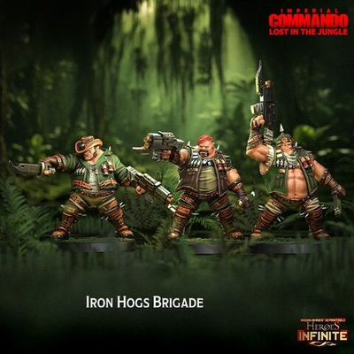 Миниатюра Warhammer Iron Hogs Brigade