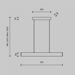 Подвесной светильник Technical P010PL-L23G3K