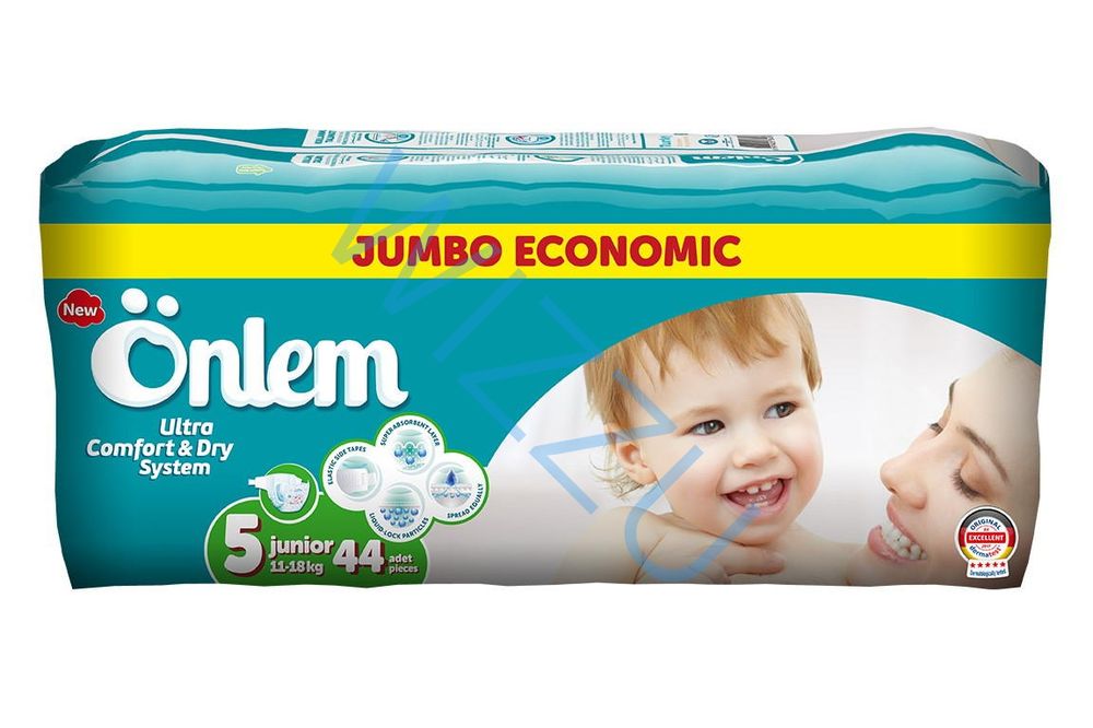 Подгузники Onlem 5 Junior 44шт