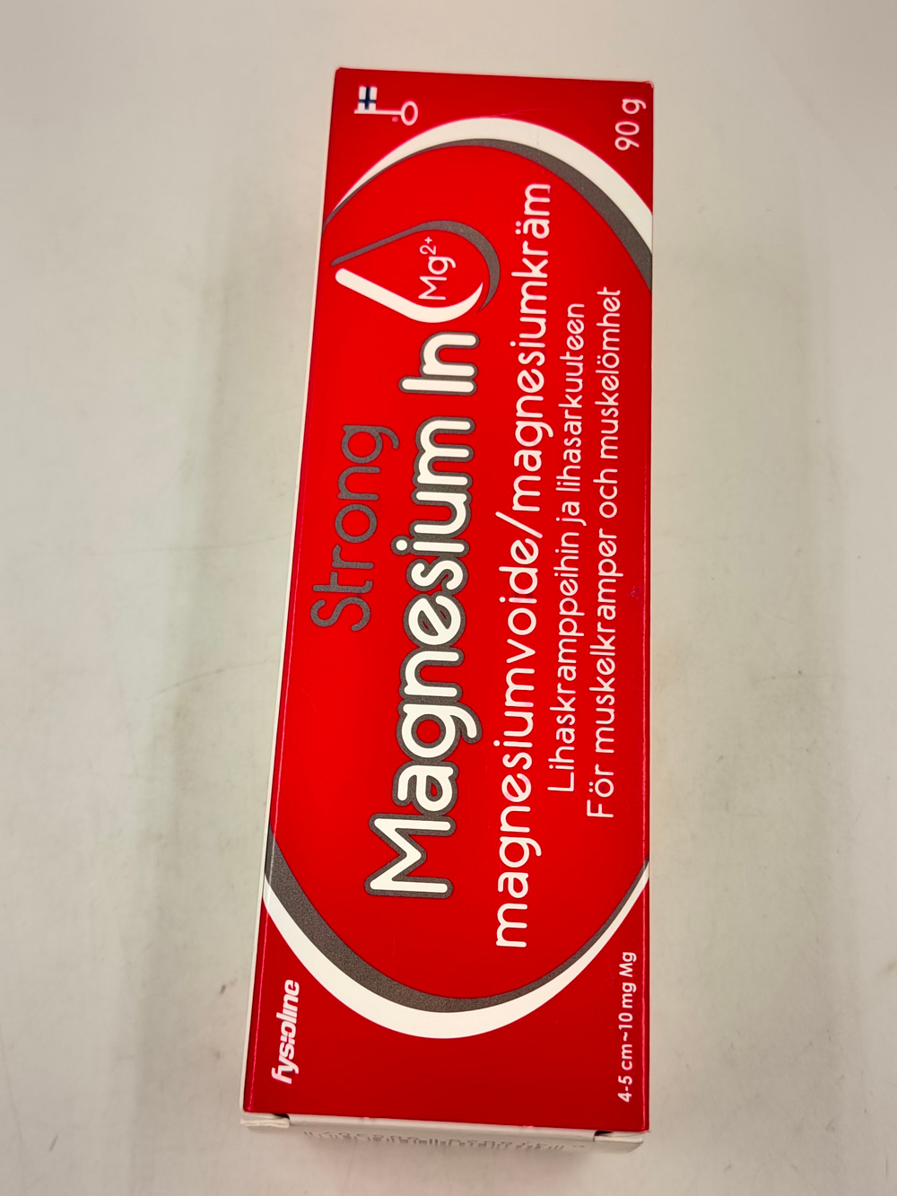 Крем с магнием охлаждающий Magnesium In Strong 90 г ( Из Финляндии )