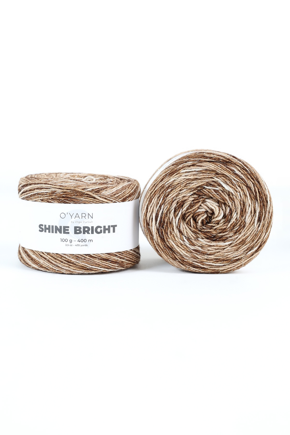 Пряжа O'Yarn SHINE BRIGHT секционная, 500г
