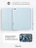 Чехол книжка для iPad Air 11" / Air 4/5 (10.9") Gurdini Milano Series Cloud Blue