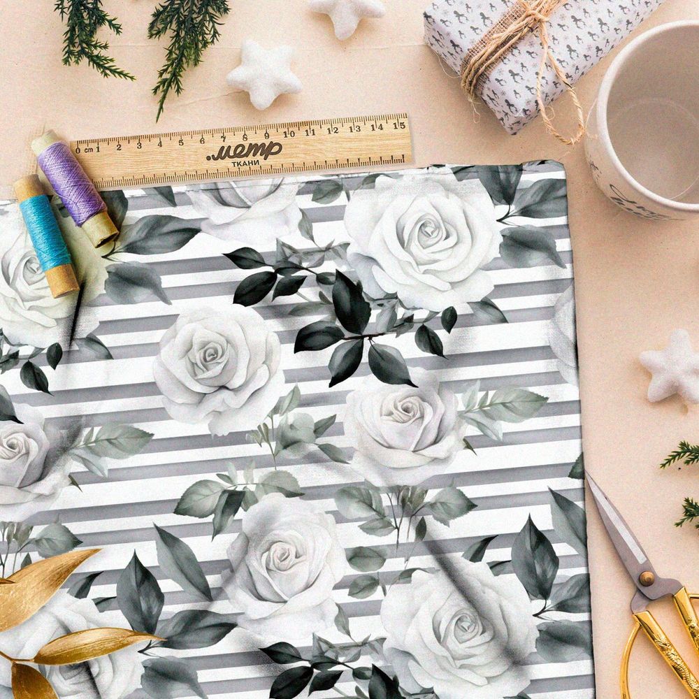 Ткань премиум дюспо выцветшая фантазия