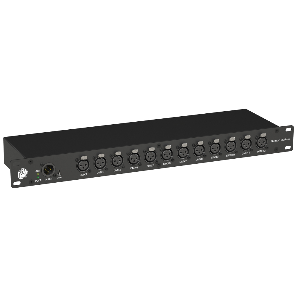 DMX Сплиттер ЯRILO Rack1x12