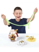 Игрушка сюрприз яйцо Зуру мини Dino Fossil фигурка динозавра