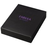Портмоне мужское FABULA "Largo", 125х97 мм, натуральная кожа, застежка-кнопка, синее, PM.44.LG