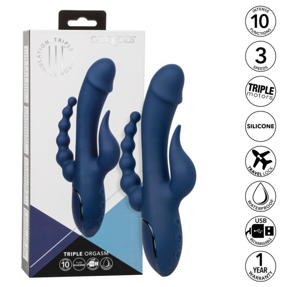 Тройной вибромассажер III Triple Orgasm