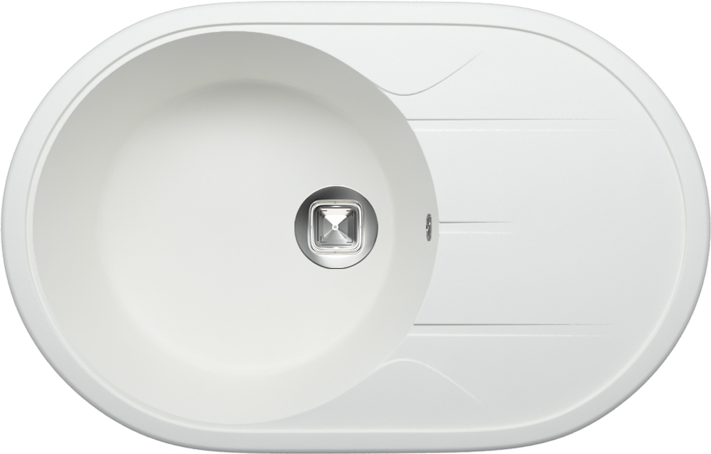 Кухонная мойка TOLERO R-116 (R-116 №923 (Белый))
