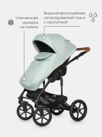 Коляска  BELLA LIFE (2 в 1) (RIKO BASIC) 02 Basil (мятный)