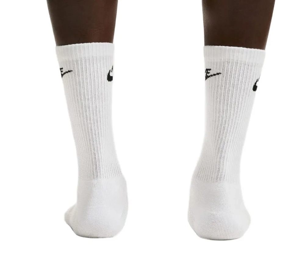 Теннисные носки Nike Everyday Elevated Crew 3P - white