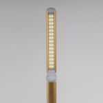 Настольная лампа-светильник SONNEN PH-3607, на подставке, LED, 9 Вт, металлический корпус, золотистый, 236685