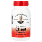 Christopher's Original Formulas, груди, 100 вегетарианских капсул