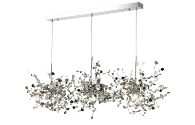 Светильник подвесной Crystal Lux GARDEN SP3х3 L1200 CHROME 1861/209