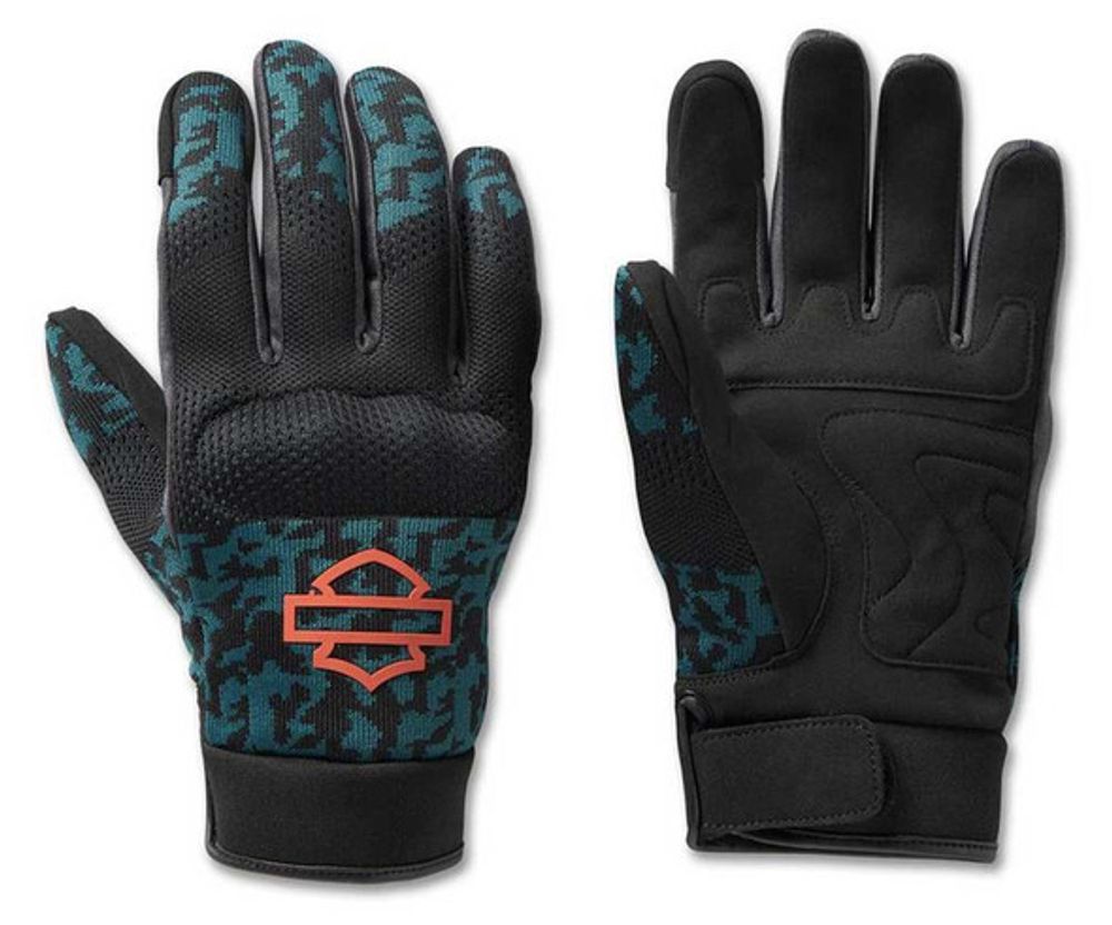 Перчатки Dyna Knit Mesh Harley-Davidson (Синий) Перчатки Dyna Knit Mesh Harley-Davidson (Синий)