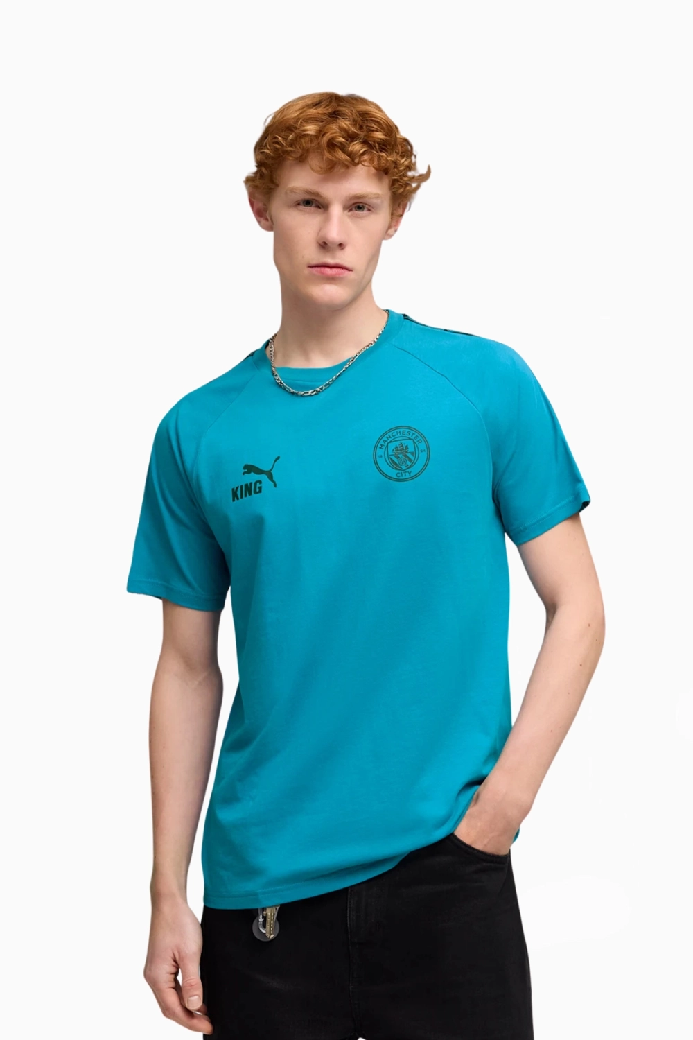 Футболка Puma Manchester City 25/26 KING Tee - синий