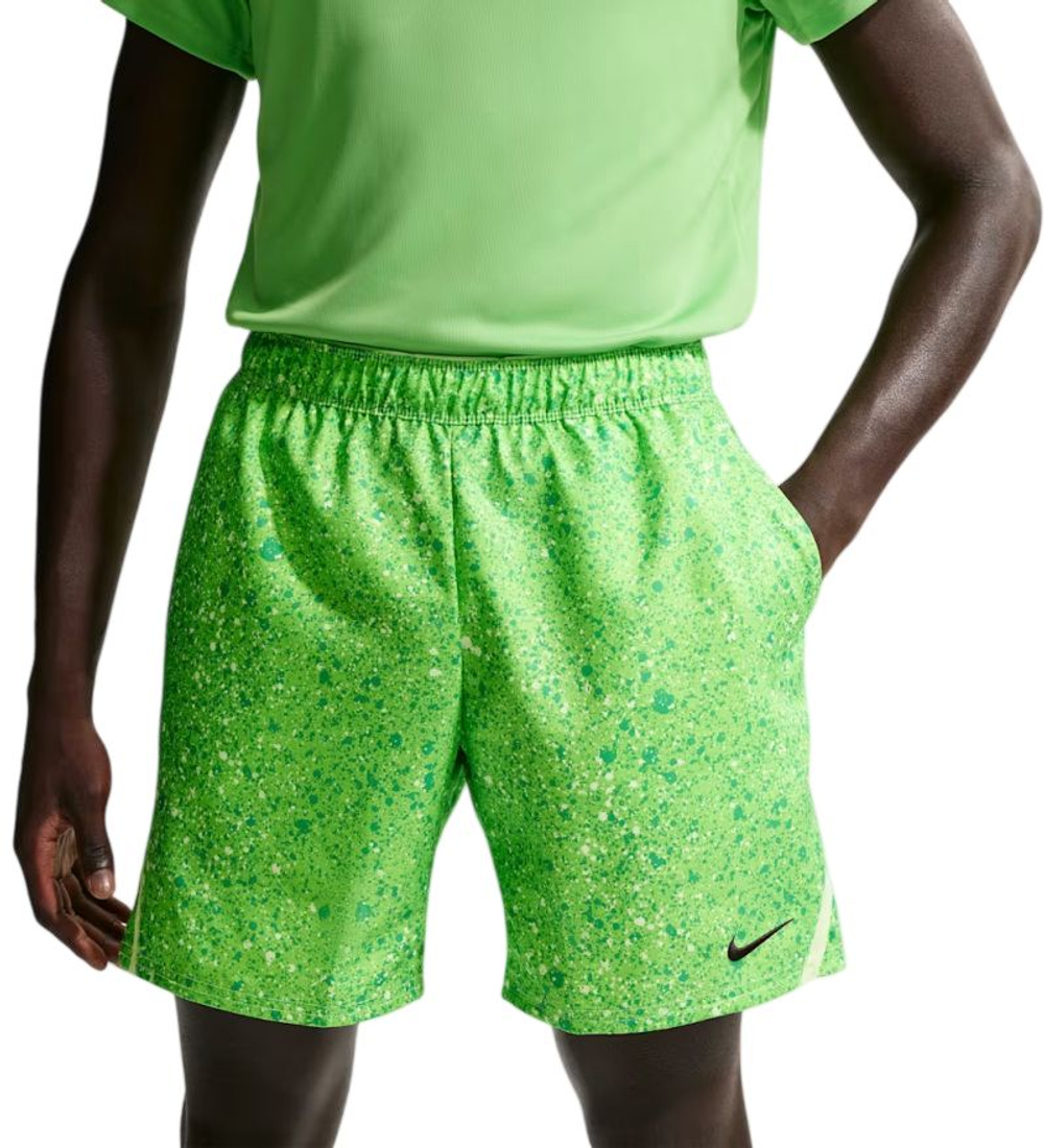 Теннисные шорты Nike Court Victory Dri-Fit 7in - mean green/light liquid lime/black