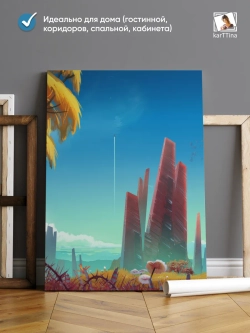 Картина No Man's Sky, модульная на стену
