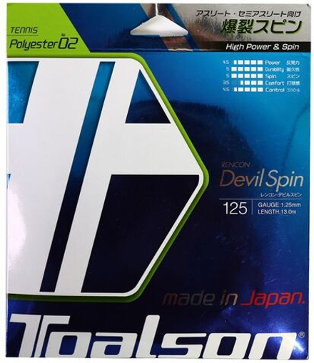 Струны теннисные Toalson Rencon Devil Spin (13 m)