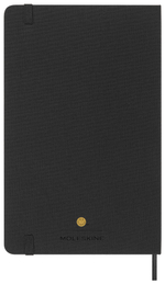 Блокнот А5 Moleskine LE SMILEY (LESMILEYNTBKCLT) 13х21 см, 176 стр. в линейку, черный в подарочной коробке